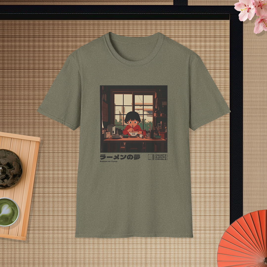 Rāmen no Yume T-shirt — Kokoro Hibiku Aji Collection
