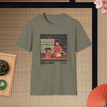 Satō to Yōkō T-shirt — Kokoro Hibiku Aji Collection