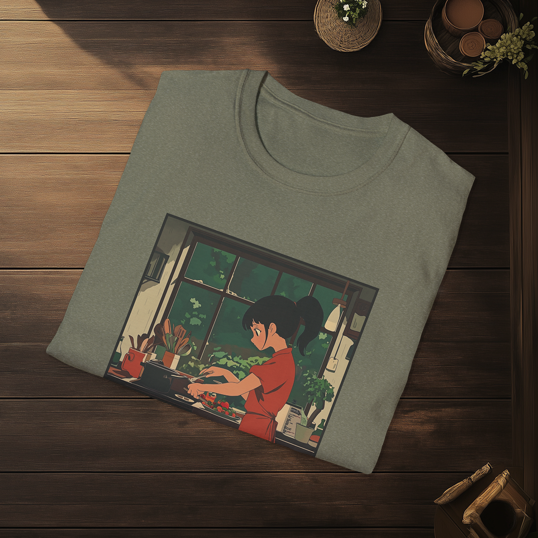 Banira no Kumo T-shirt — Kokoro Hibiku Aji Collection