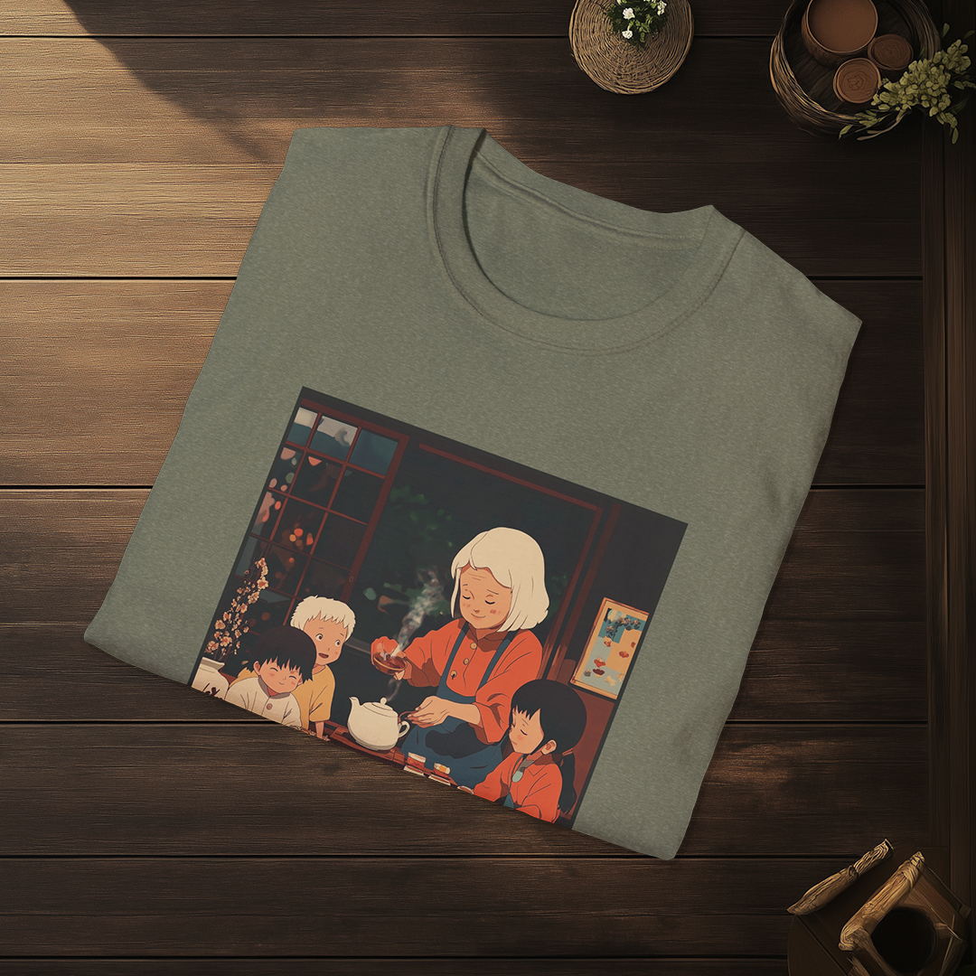 Shizukana Megumi T-shirt — Kokoro Hibiku Aji Collection