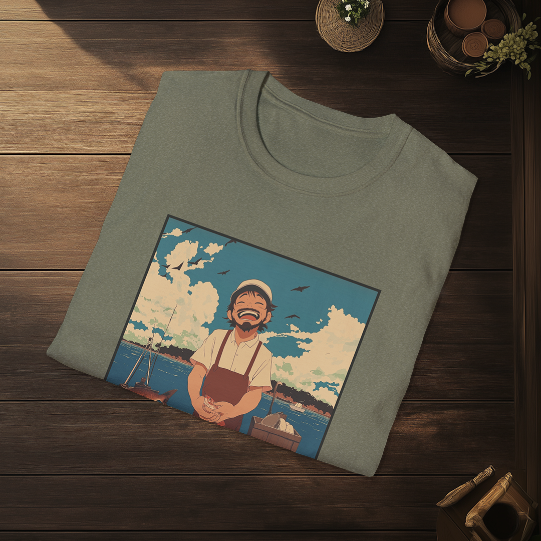 Umi no Okurimono T-shirt — Kokoro Hibiku Aji Collection