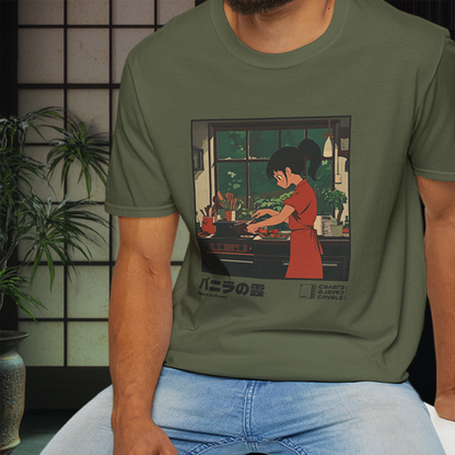 Banira no Kumo T-shirt — Kokoro Hibiku Aji Collection