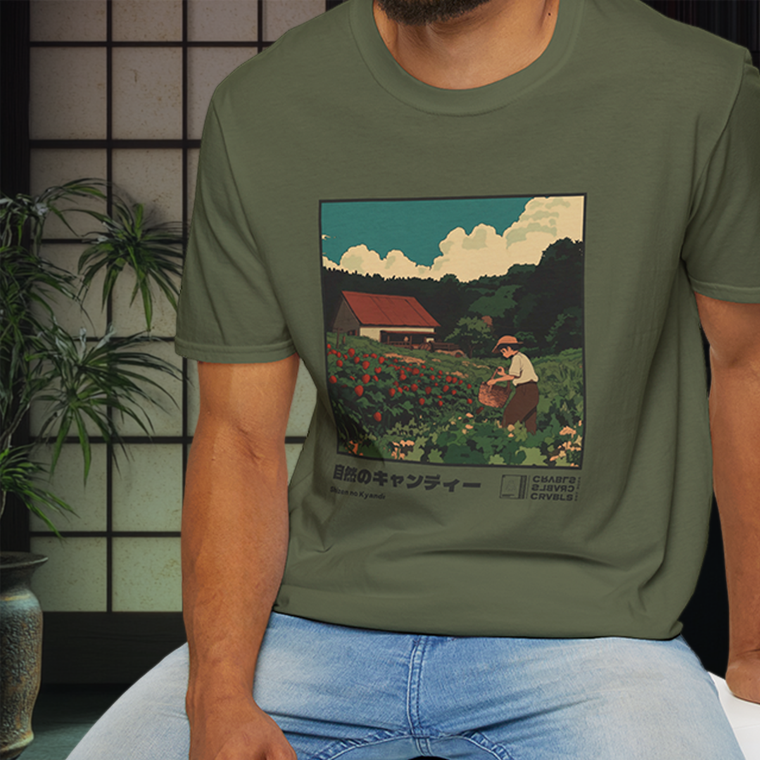 Shizen no Kyandī T-shirt — Kokoro Hibiku Aji Collection
