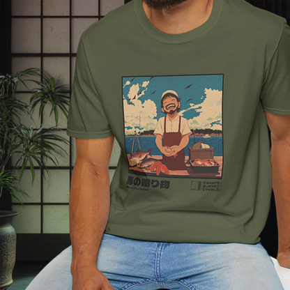 Umi no Okurimono T-shirt — Kokoro Hibiku Aji Collection