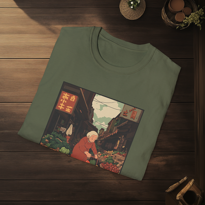 Ichiba no Sasayaki T-shirt — Kokoro Hibiku Aji Collection