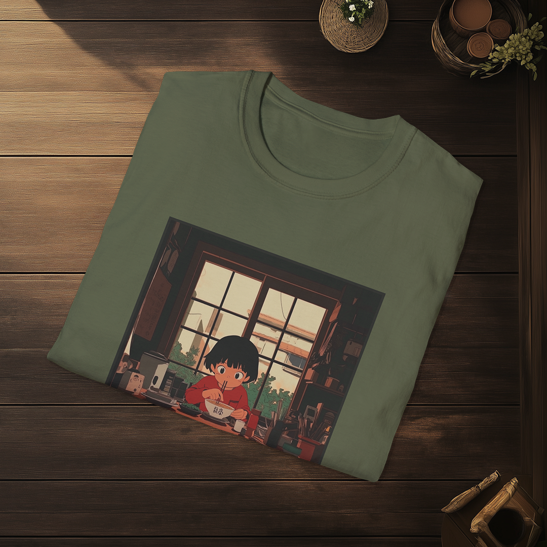 Rāmen no Yume T-shirt — Kokoro Hibiku Aji Collection