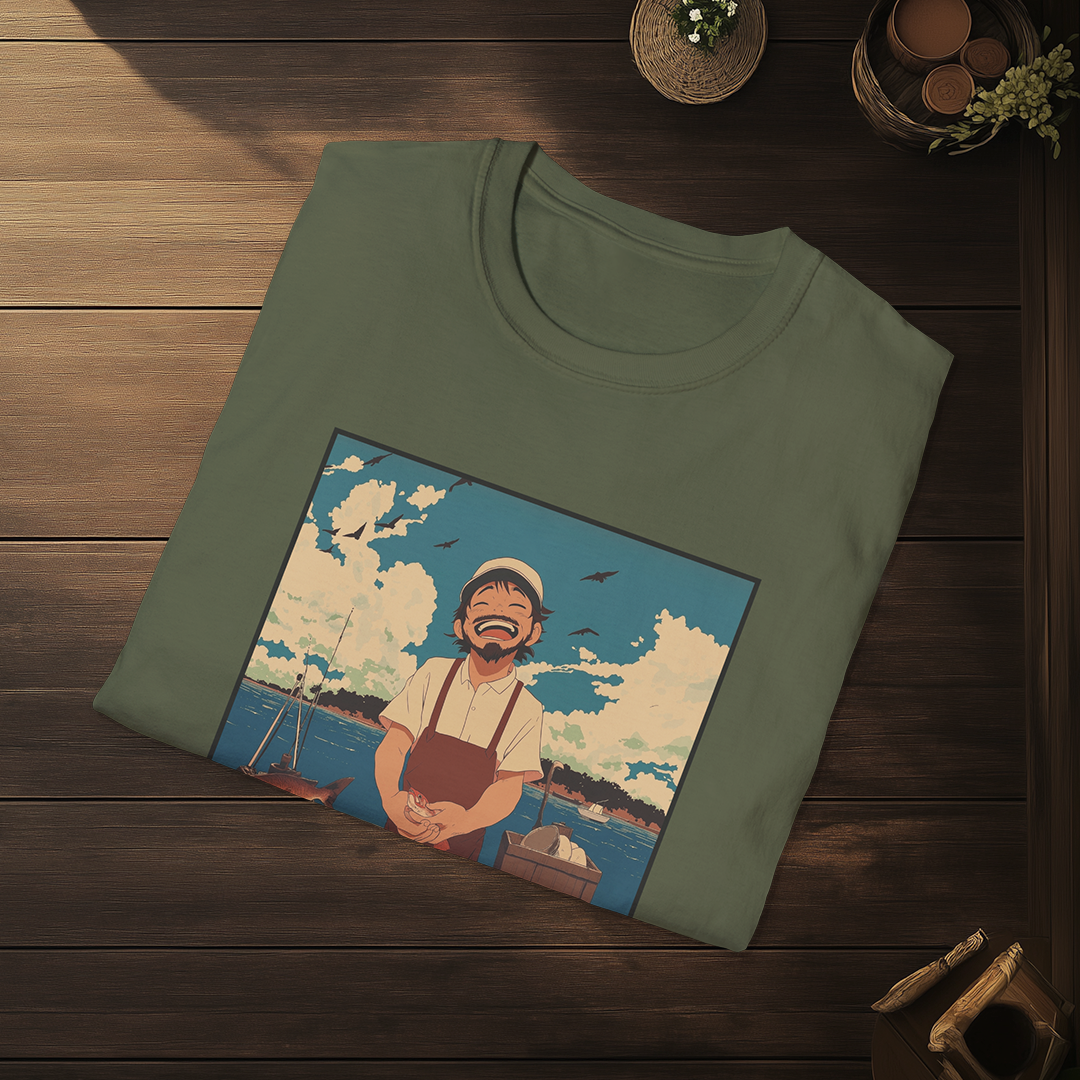 Umi no Okurimono T-shirt — Kokoro Hibiku Aji Collection
