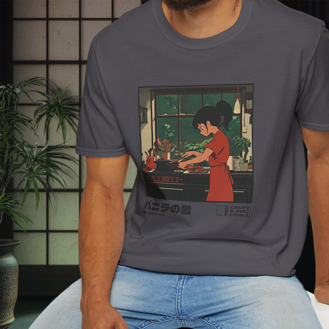 Banira no Kumo T-shirt — Kokoro Hibiku Aji Collection
