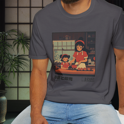 Satō to Yōkō T-shirt — Kokoro Hibiku Aji Collection