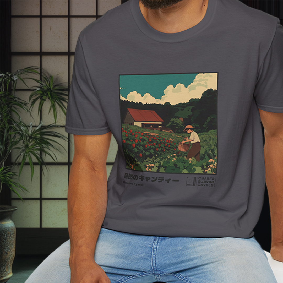 Shizen no Kyandī T-shirt — Kokoro Hibiku Aji Collection