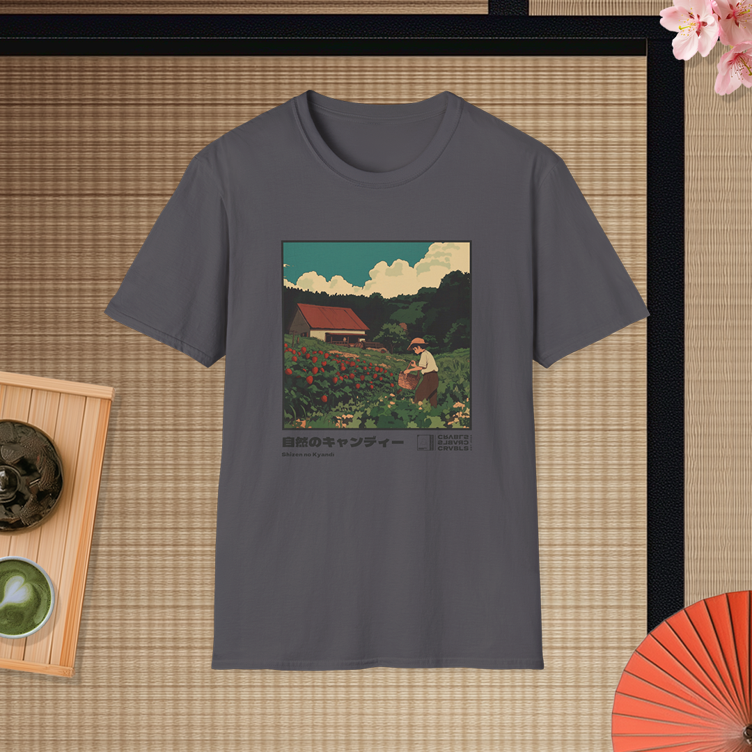 Shizen no Kyandī T-shirt — Kokoro Hibiku Aji Collection
