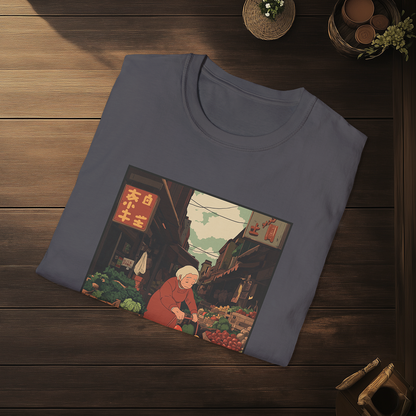 Ichiba no Sasayaki T-shirt — Kokoro Hibiku Aji Collection