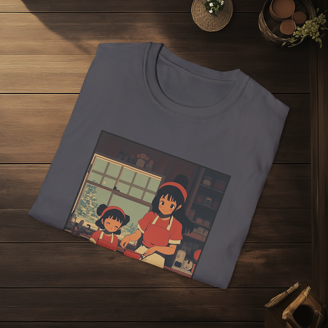 Satō to Yōkō T-shirt — Kokoro Hibiku Aji Collection
