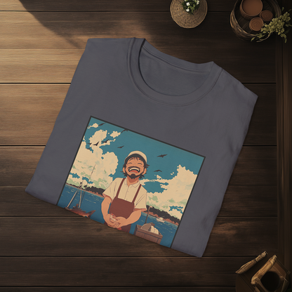 Umi no Okurimono T-shirt — Kokoro Hibiku Aji Collection
