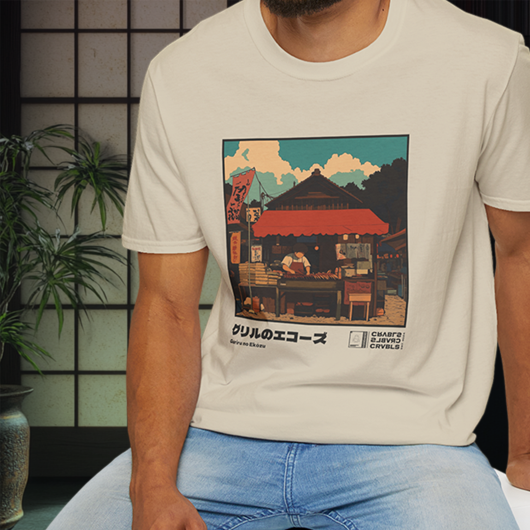 Guriru no Ekozu T-shirt — Kokoro Hibiku Aji Collection
