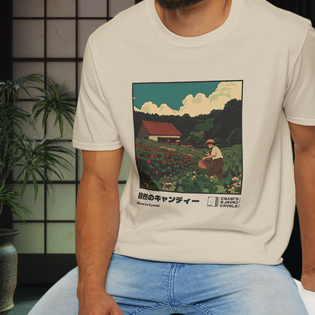 Shizen no Kyandī T-shirt — Kokoro Hibiku Aji Collection