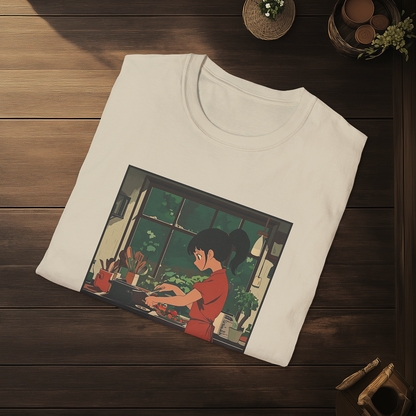 Banira no Kumo T-shirt — Kokoro Hibiku Aji Collection