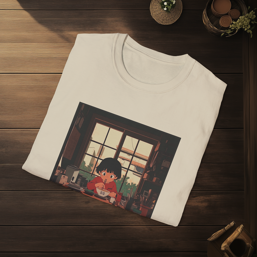 Rāmen no Yume T-shirt — Kokoro Hibiku Aji Collection