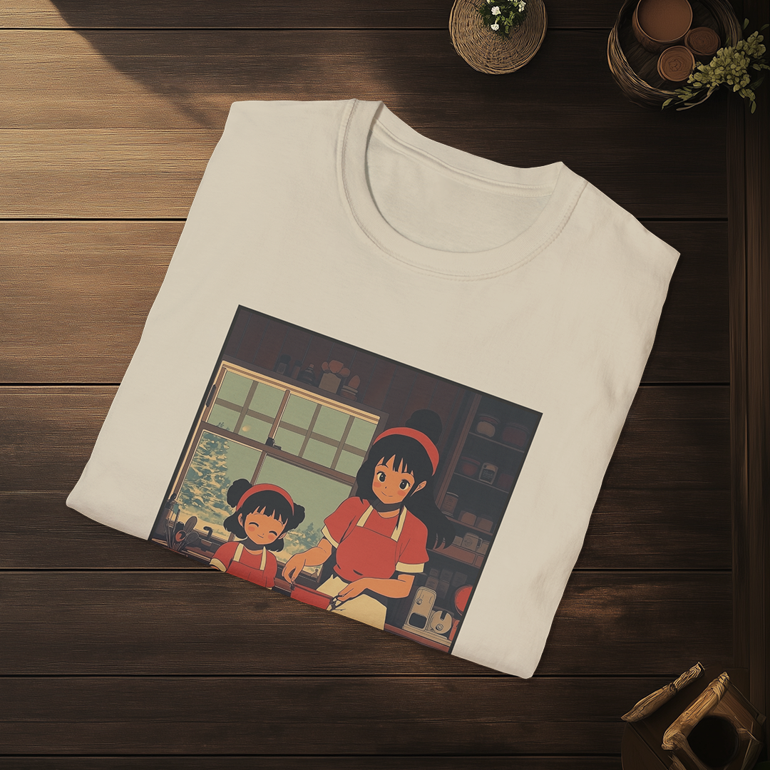 Satō to Yōkō T-shirt — Kokoro Hibiku Aji Collection