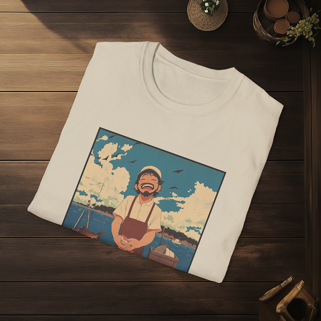 Umi no Okurimono T-shirt — Kokoro Hibiku Aji Collection