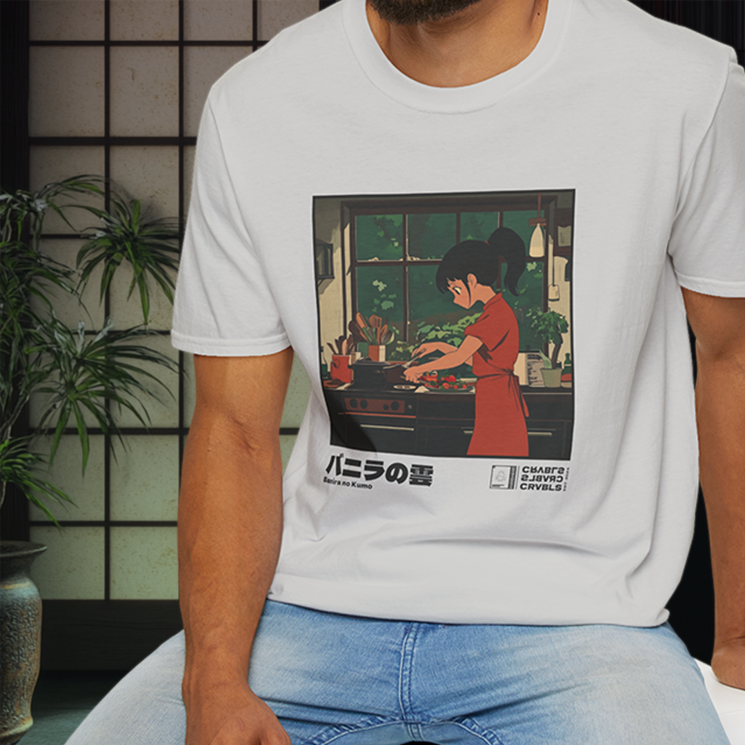 Banira no Kumo T-shirt — Kokoro Hibiku Aji Collection