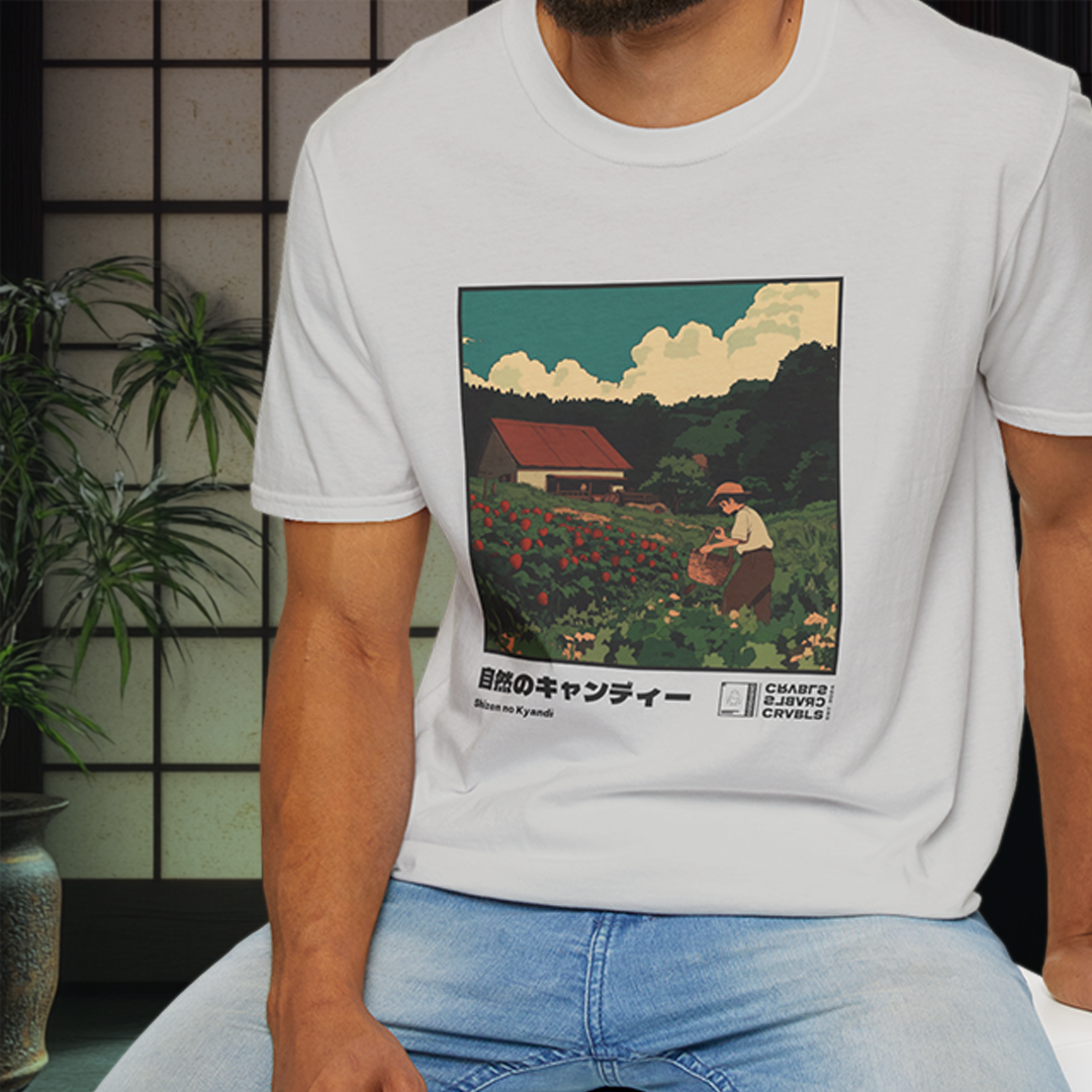 Shizen no Kyandī T-shirt — Kokoro Hibiku Aji Collection