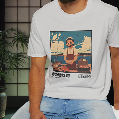 Umi no Okurimono T-shirt — Kokoro Hibiku Aji Collection
