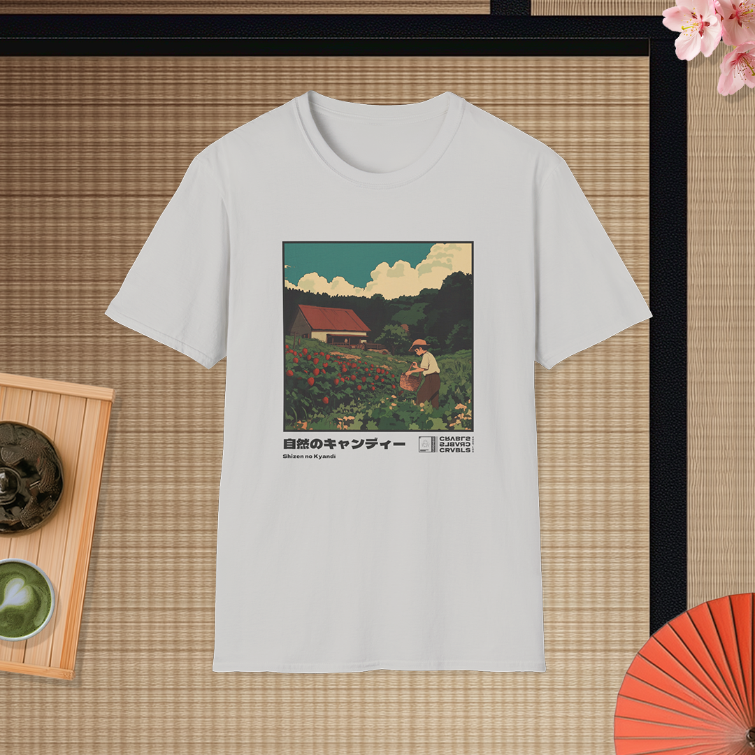 Shizen no Kyandī T-shirt — Kokoro Hibiku Aji Collection