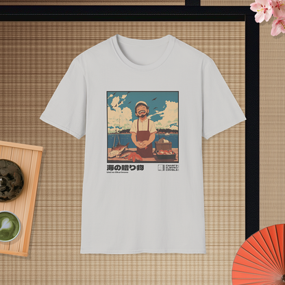 Umi no Okurimono T-shirt — Kokoro Hibiku Aji Collection