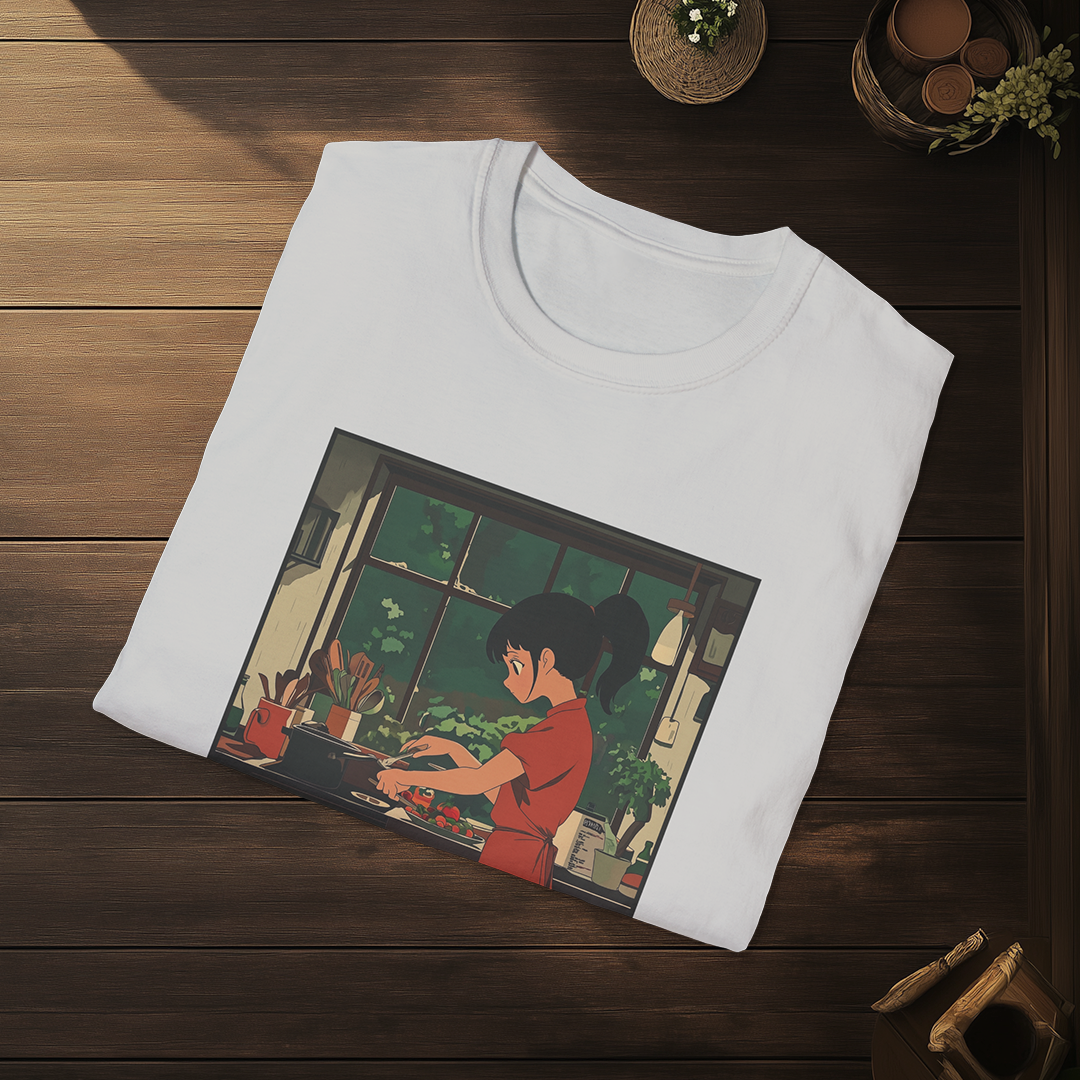 Banira no Kumo T-shirt — Kokoro Hibiku Aji Collection