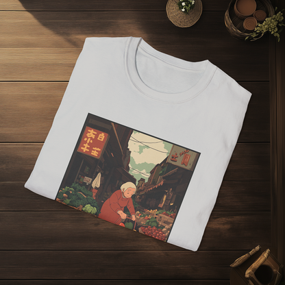 Ichiba no Sasayaki T-shirt — Kokoro Hibiku Aji Collection