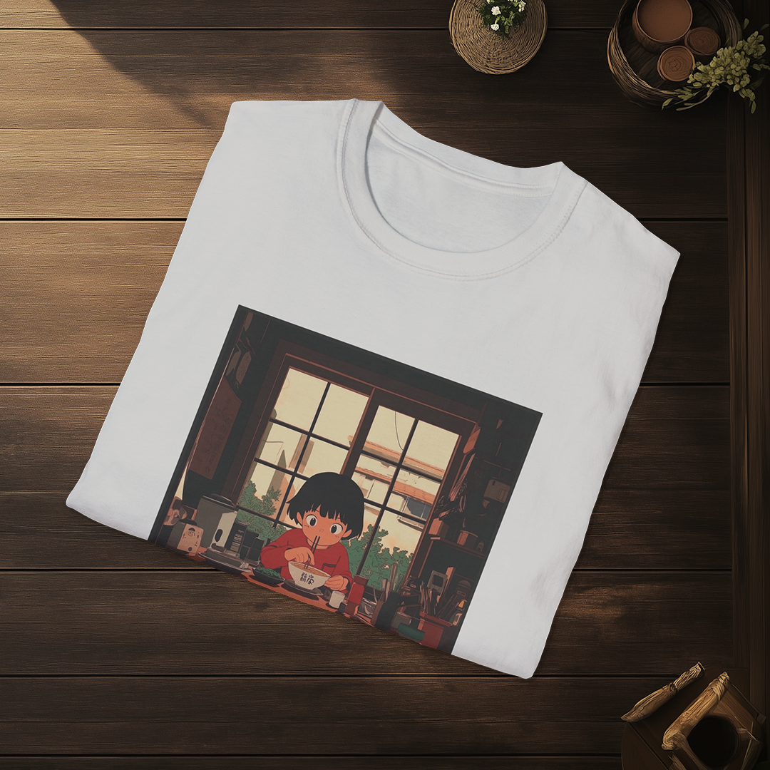Rāmen no Yume T-shirt — Kokoro Hibiku Aji Collection