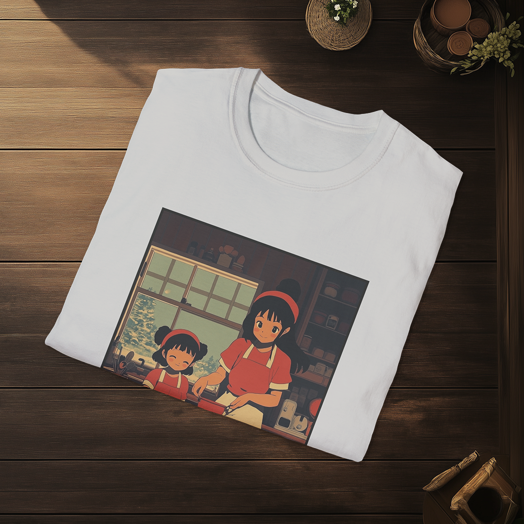 Satō to Yōkō T-shirt — Kokoro Hibiku Aji Collection