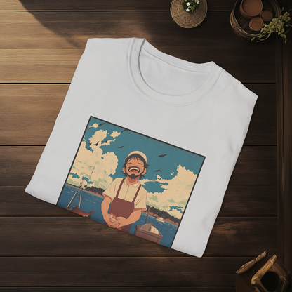 Umi no Okurimono T-shirt — Kokoro Hibiku Aji Collection
