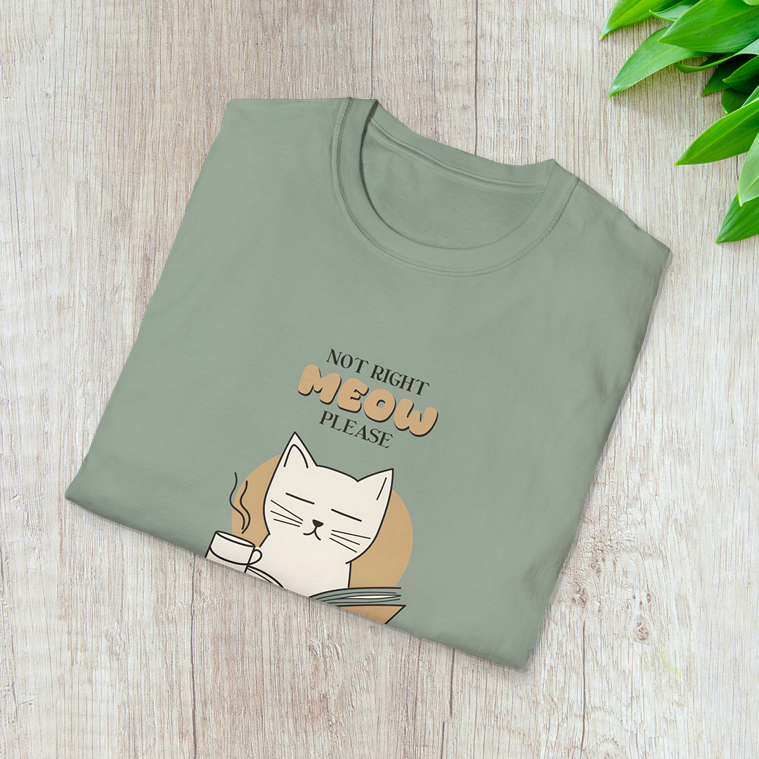 Not Right Meow, Please T-Shirt